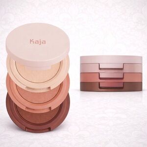 Kaja Beauty Bento Bouncy Shimmer Eyeshadow Trio - Velvet Dream - Neutral Shades